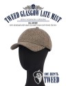 Кепка с козырьком, Бейсболка Мужская-Унисекс TWEED GLASGOW LATE MIST из твида (Плотная Костюмно-Блейзерная ШЕРСТЬ) TWEED.6-GLASGOW/LATE.MIST